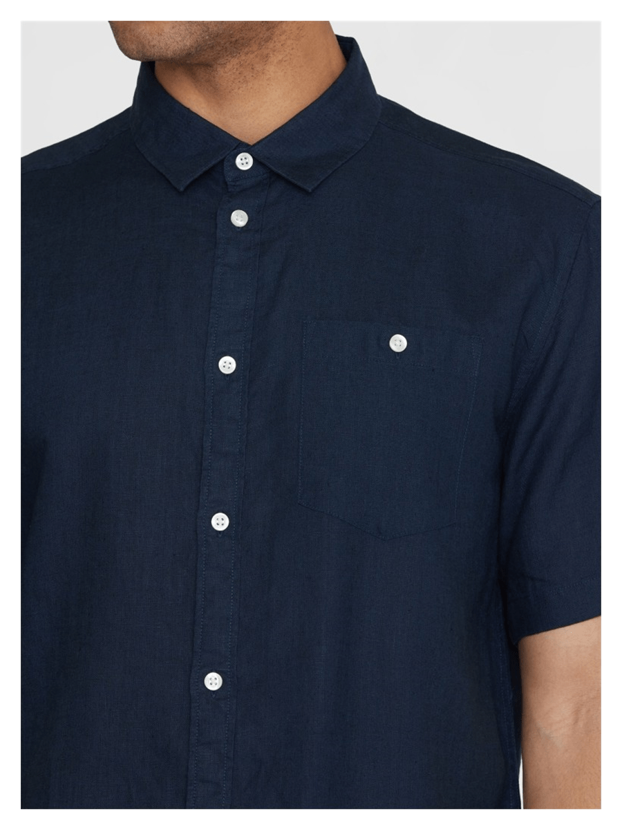 Knowledge Cotton Apparel Skjorter 1090064-1450_M - Bygholm Menswear